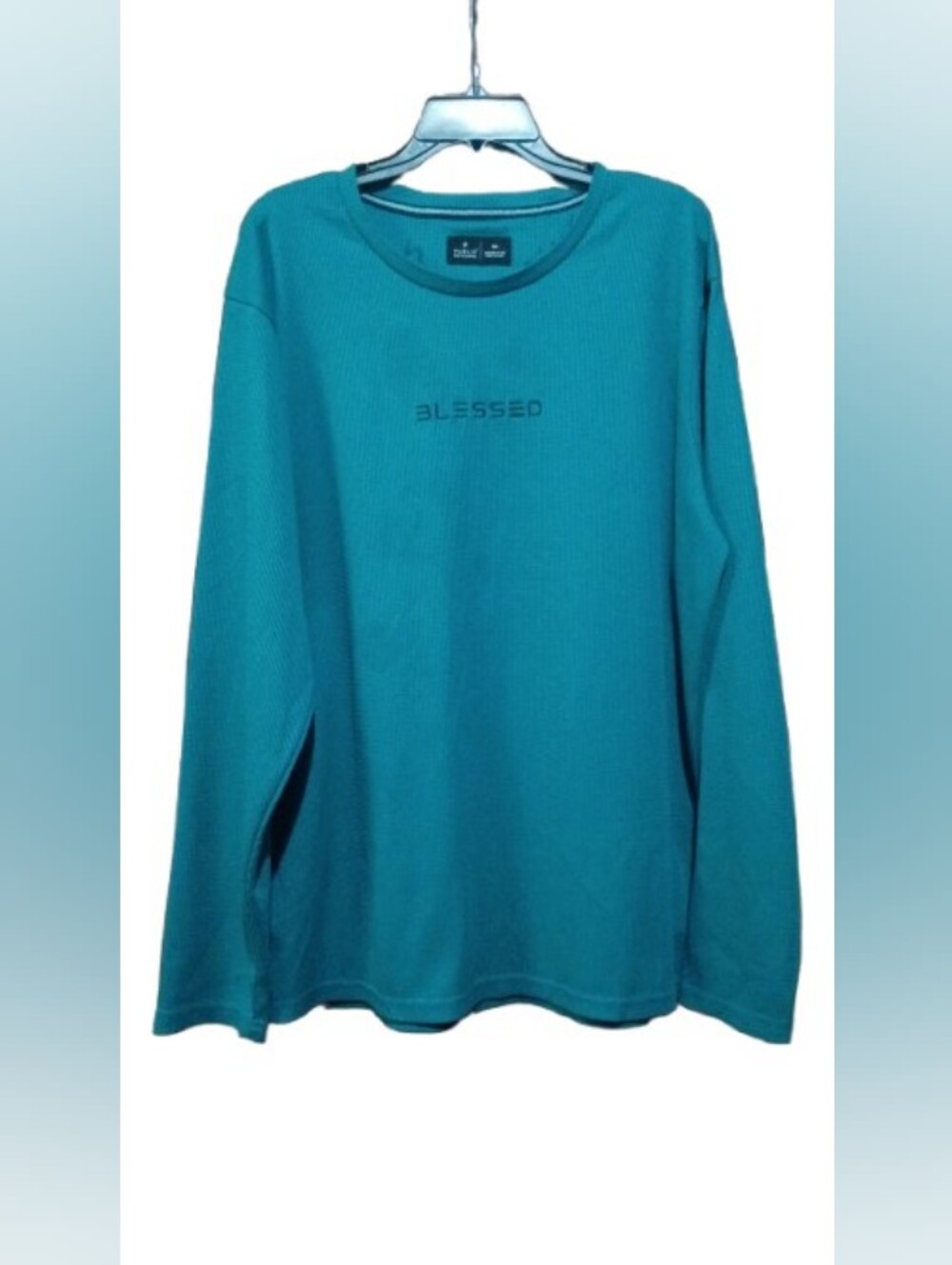 Public Record “BLESSED” Long‑Sleeve Shirt